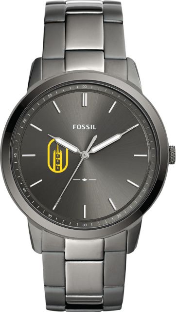 Fossil The Minimalist Three-Hand Smoke Stainless Steel Watch - ONLINE ONLY