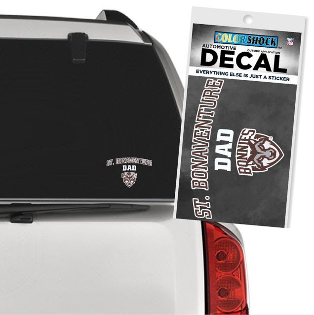 St. Bonaventure University Bonnies Dad Decal