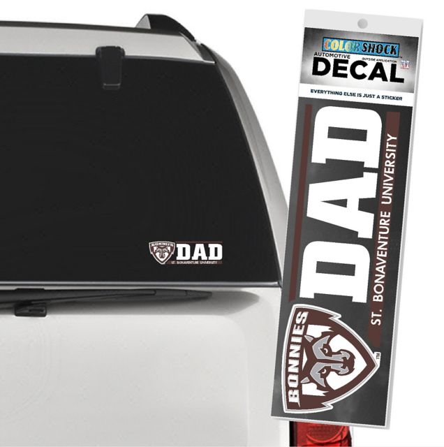 St. Bonaventure University Bonnies Dad Decal