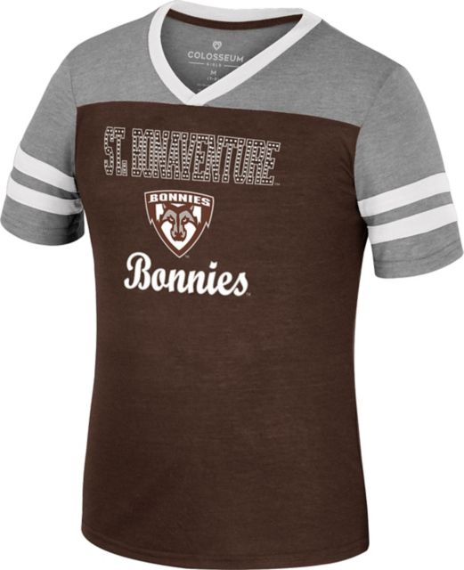 St. Bonaventure University Youth Girl's V-Neck Short Sleeve T-Shirt