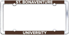 St. Bonaventure University Thin Dome License Plate Frame
