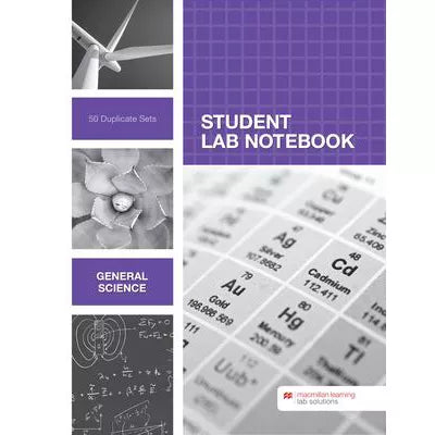 General Science Lab Notebook (50 duplicate sets)