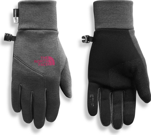 W GLOVE ETIP DK GRY M